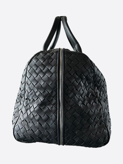 Bottega Veneta Black Large Duffle Bag