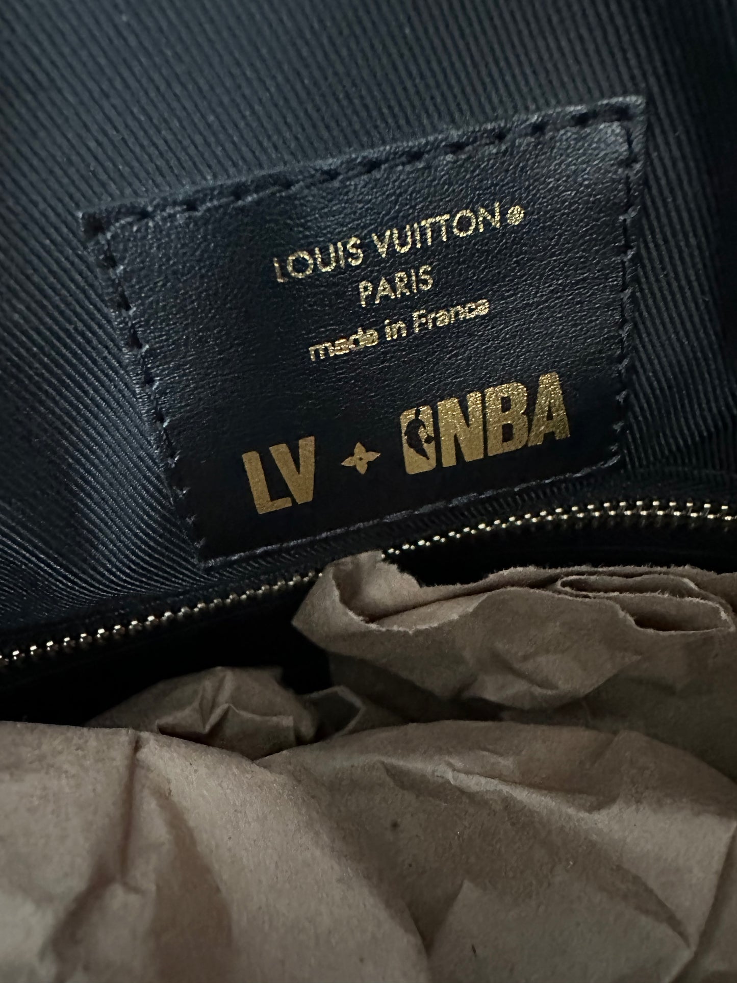 Louis Vuitton NBA Blue Monogram Christopher Backpack