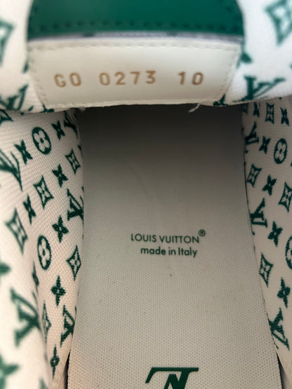 Louis Vuitton Green & White Skate Trainers