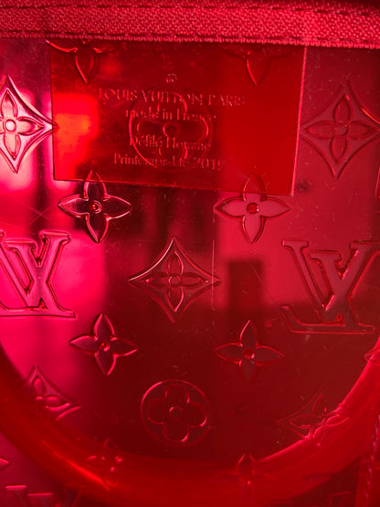 Louis Vuitton Red Prism Monogram Keepall 50