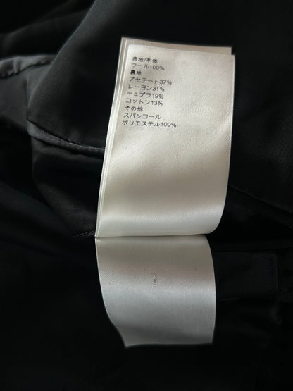 Louis Vuitton Black Crystal Monogram Blazer Jacket