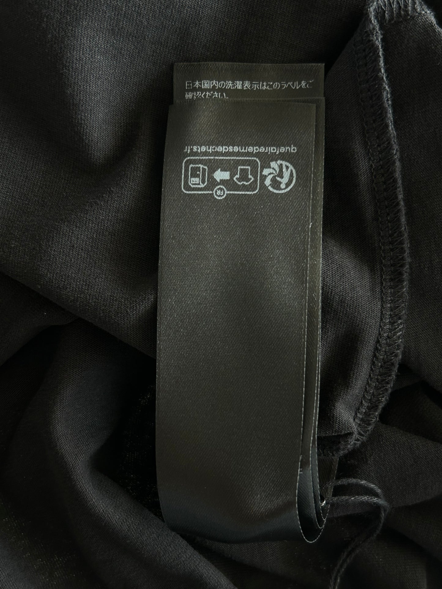 Balenciaga Washed Black & White B Logo T-Shirt