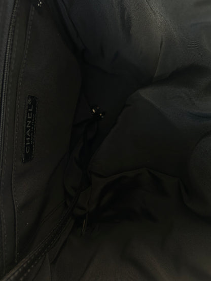 Chanel Black Lambskin Quilted Large Urban Spirit Backpack