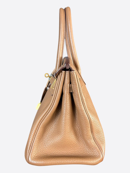 Hermes Gold Togo & Gold Hardware Birkin 30