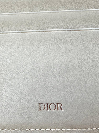 Dior Grey 1947 Calfskin Wallet