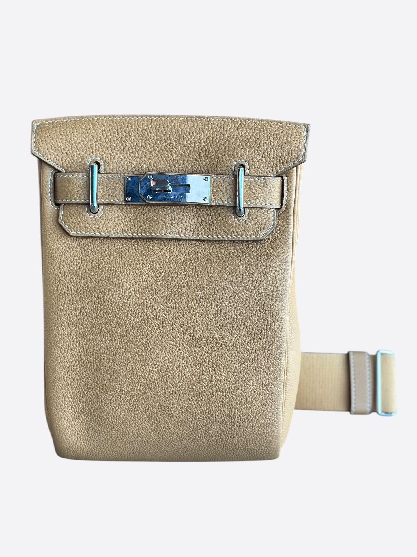 Hermes Beige HAC Dos Crossbody Backpack