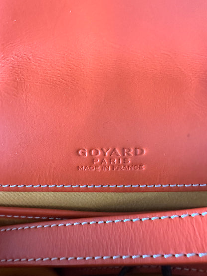 Goyard Orange Belvedere MM Messenger Bag