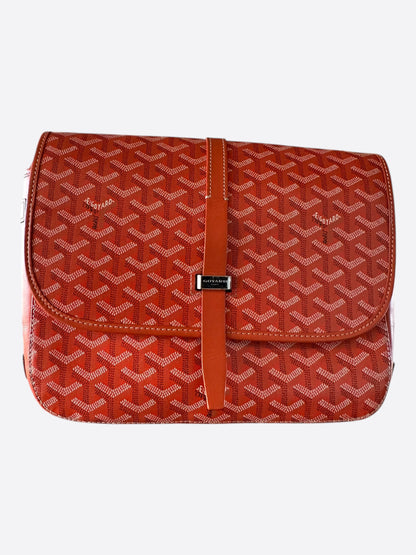 Goyard Orange Belvedere MM Messenger Bag