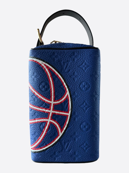 Louis Vuitton NBA Blue Taurillon Monogram Dopp Kit