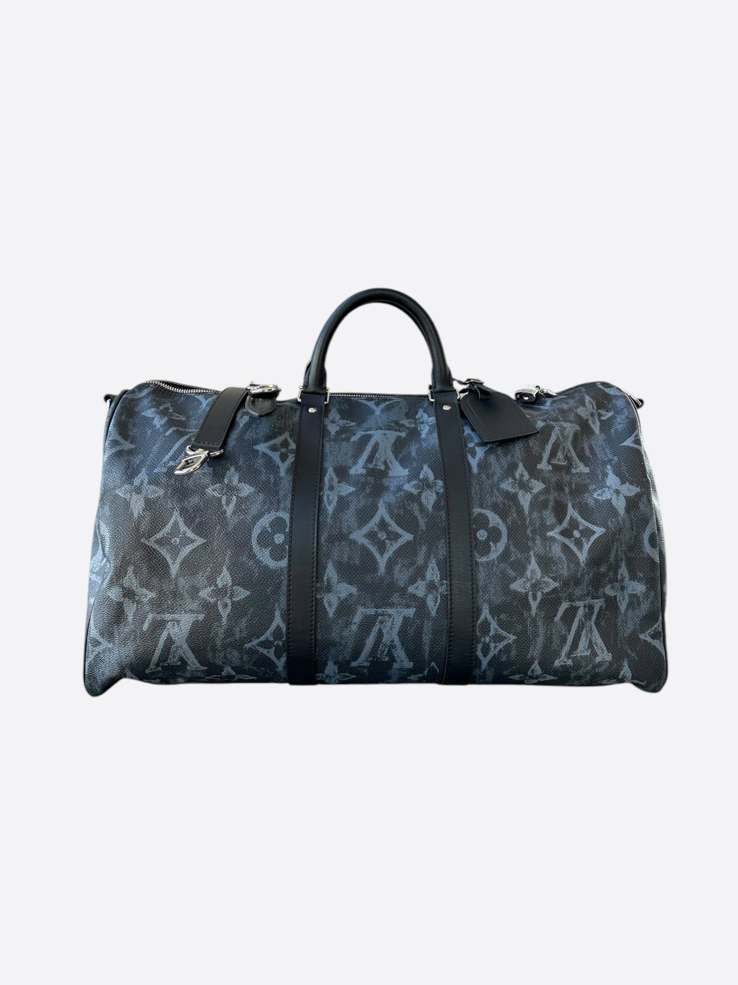 Louis Vuitton Navy Pastel Monogram Keepall 50