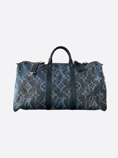 Louis Vuitton Navy Pastel Monogram Keepall 50