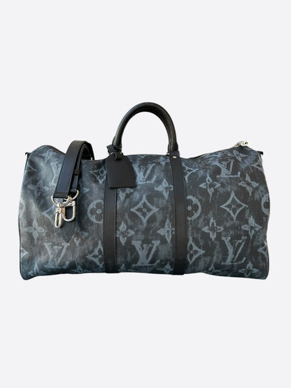 Louis Vuitton Navy Pastel Monogram Keepall 50