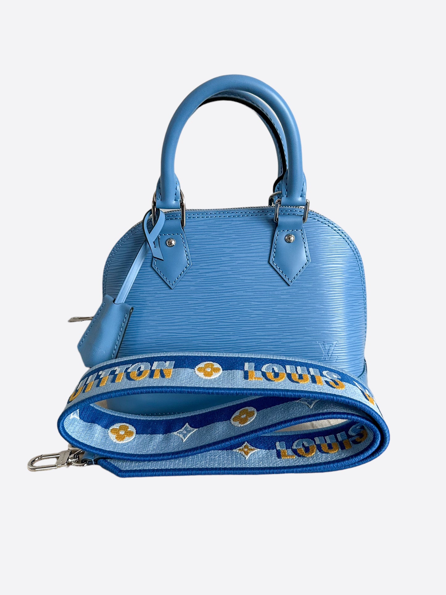 Louis Vuitton Blue Cloud EPI Alma BB