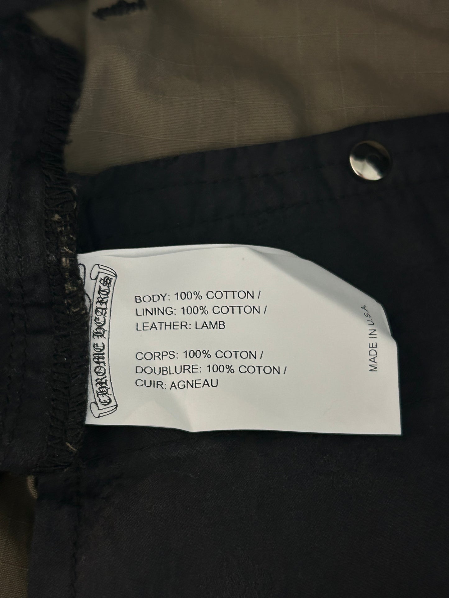 Chrome Hearts Camouflage Cross Patch Cargo Shorts