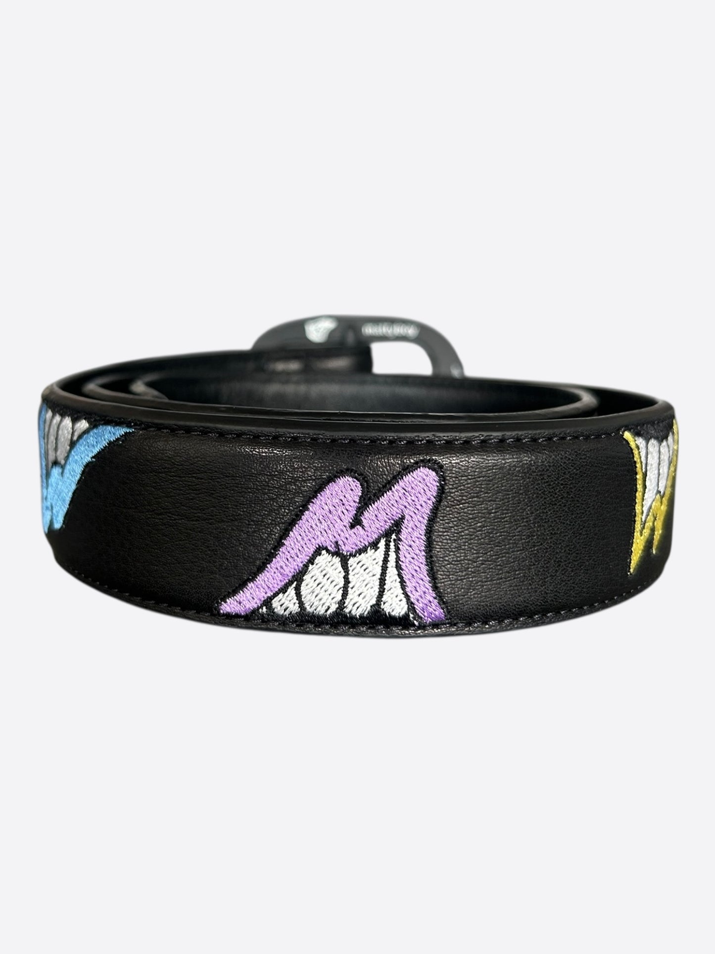Matty Boy Black & Multicolor Chomper Belt
