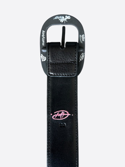 Matty Boy Black & Multicolor Chomper Belt