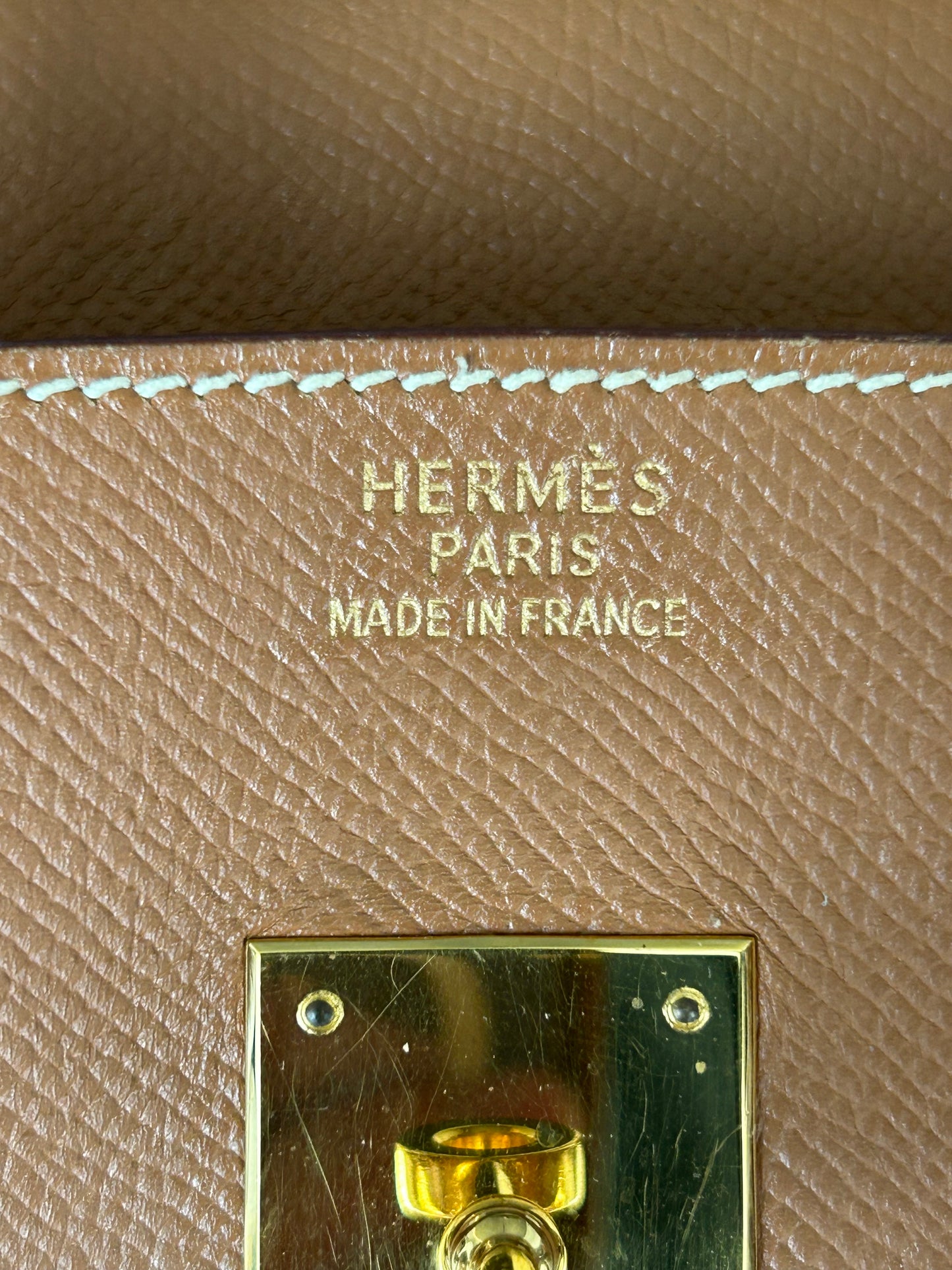 Hermes Gold Epsom & Gold Hardware Birkin 35