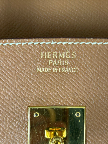 Hermes Gold Epsom & Gold Hardware Birkin 35