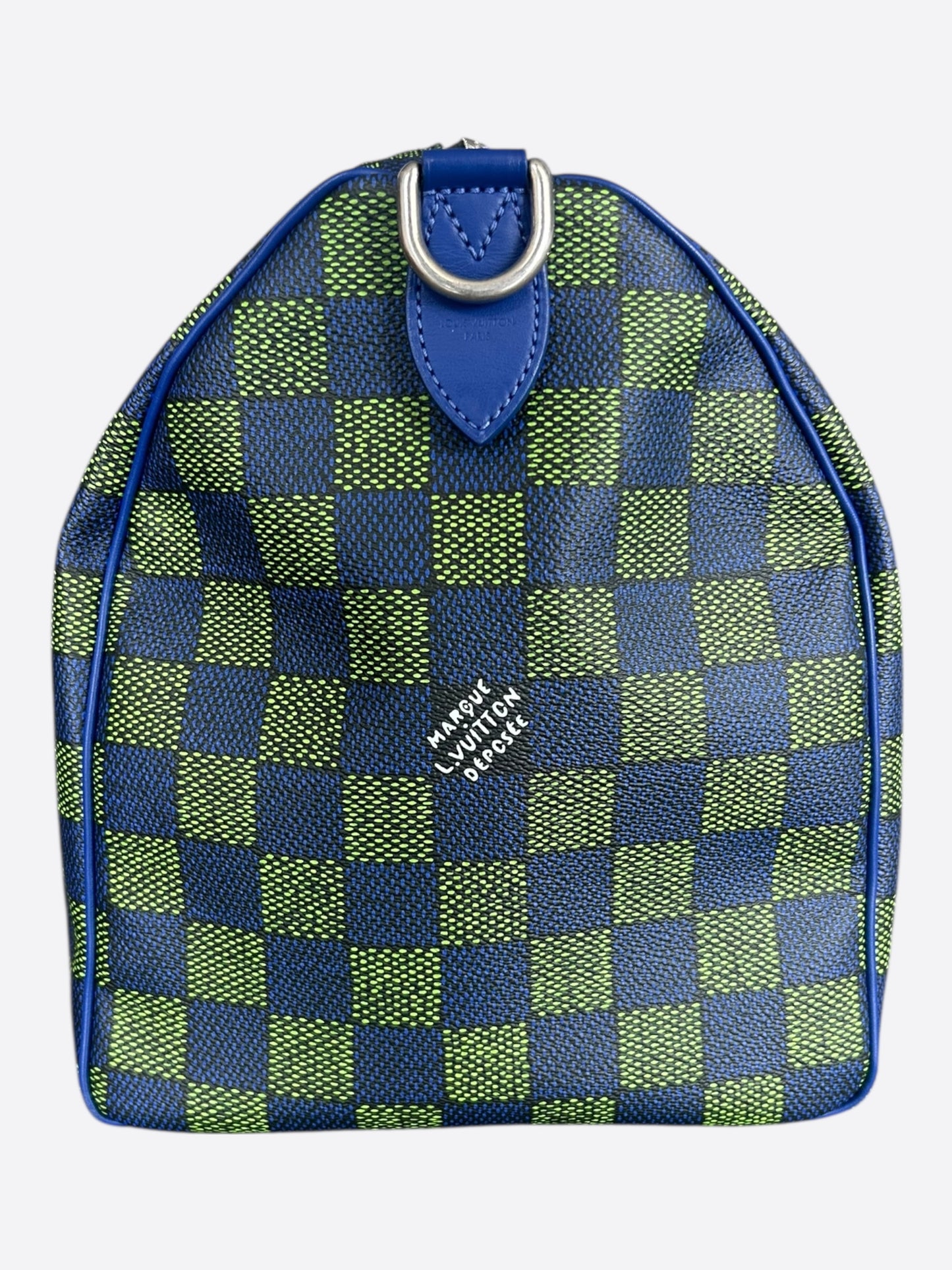 Louis Vuitton Blue & Green Damier Speedy 40