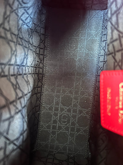 Dior Cherry Red Medium Lady Dior Bag