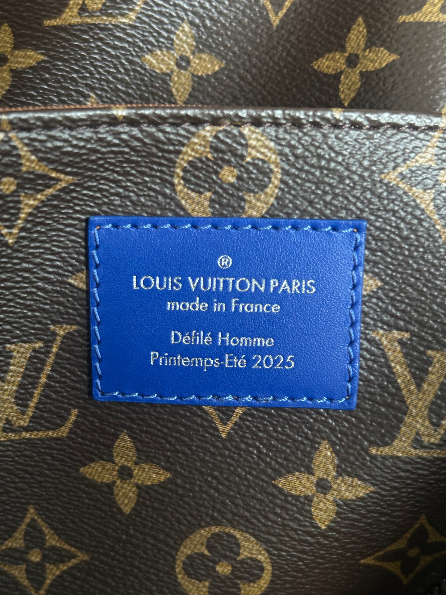 Louis Vuitton Blue & Green Damier Speedy 40
