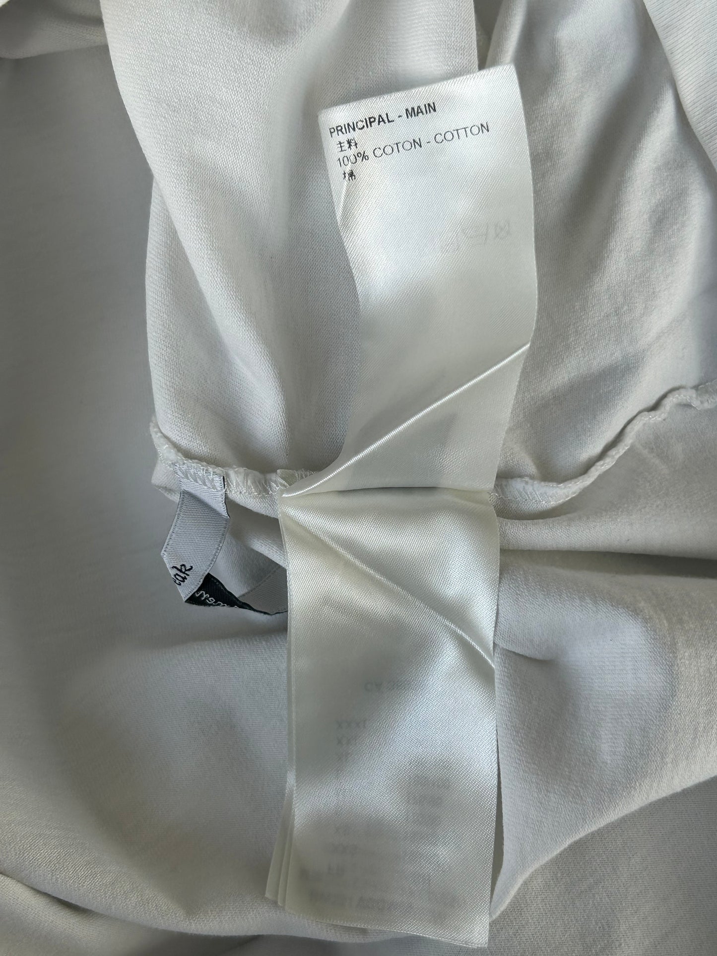 Louis Vuitton White Graffiti Logo T-Shirt