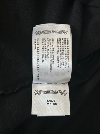 Chrome Hearts Black & White Scroll Logo T-Shirt