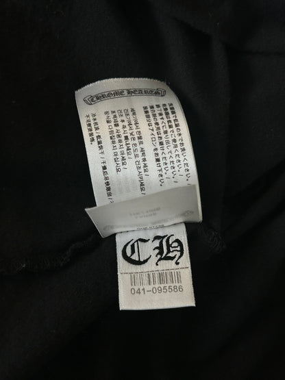 Chrome Hearts Black & White Scroll Logo T-Shirt