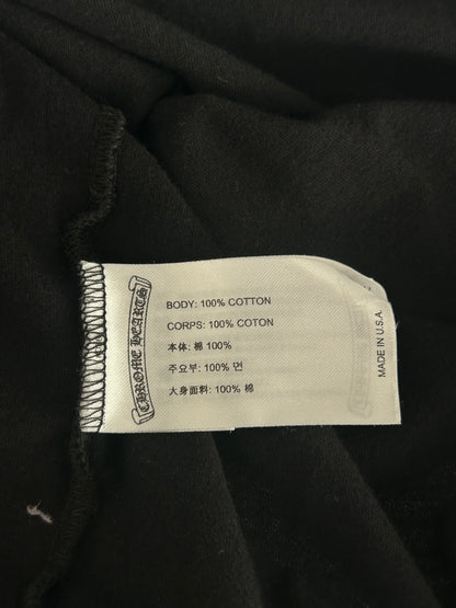 Chrome Hearts Black & Pink Horseshoe Logo T-Shirt