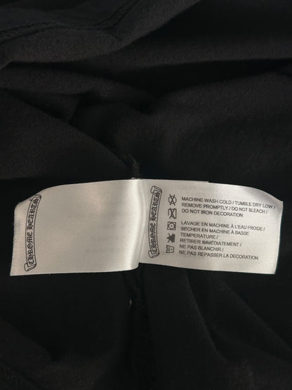 Chrome Hearts Black & Pink Horseshoe Logo T-Shirt