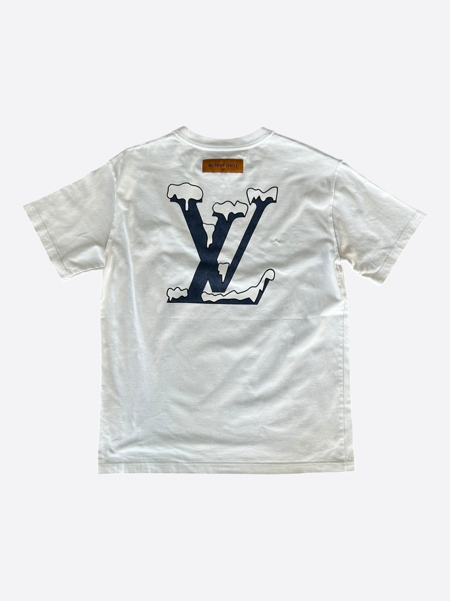 Louis Vuitton White Do A Kickflip T-Shirt