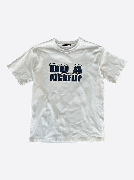 Louis Vuitton White Do A Kickflip T-Shirt