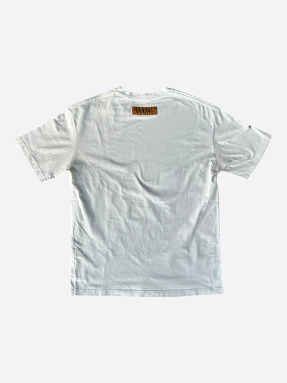 Louis Vuitton White Graffiti Logo T-Shirt