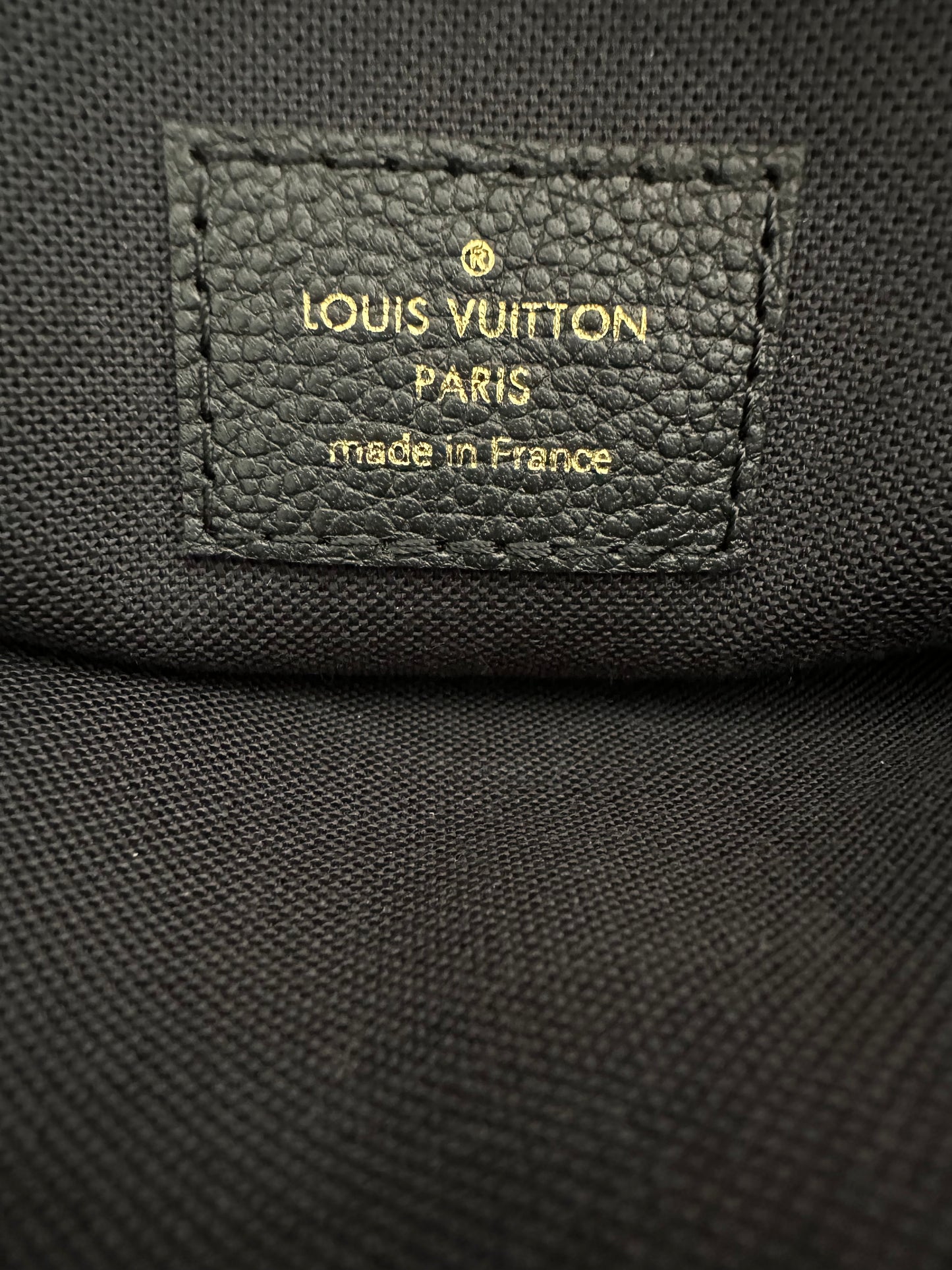 Louis Vuitton Black Empreinte Monogram Daily Pouch