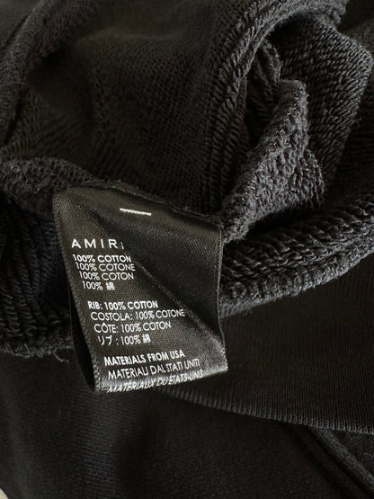 Amiri Black & White Logo Sweater