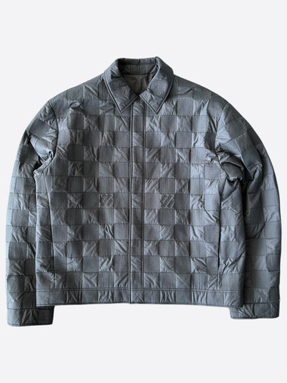 Louis Vuitton Black Damier Padded Jacket