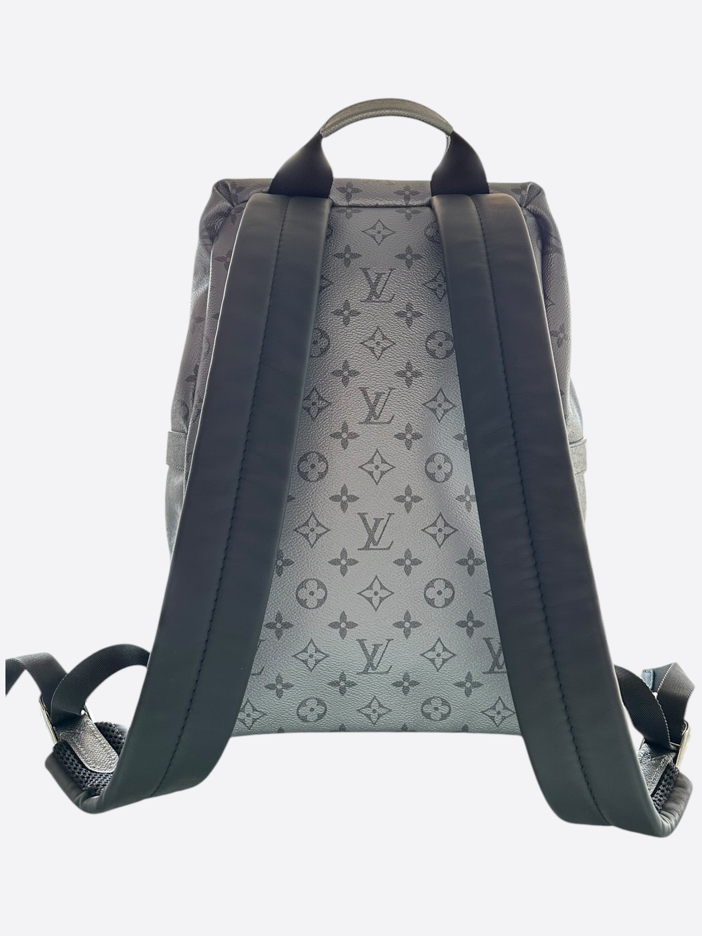 Louis Vuitton Gunmetal Grey Taigarama Monogram Discovery Backpack