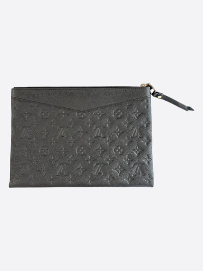 Louis Vuitton Black Empreinte Monogram Daily Pouch