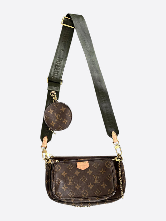 Louis Vuitton Brown Monogram Multi Pochette