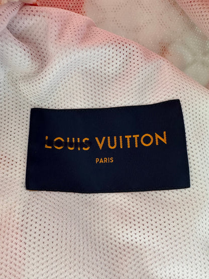 Louis Vuitton Orange Bleached Bandana Monogram Jacket