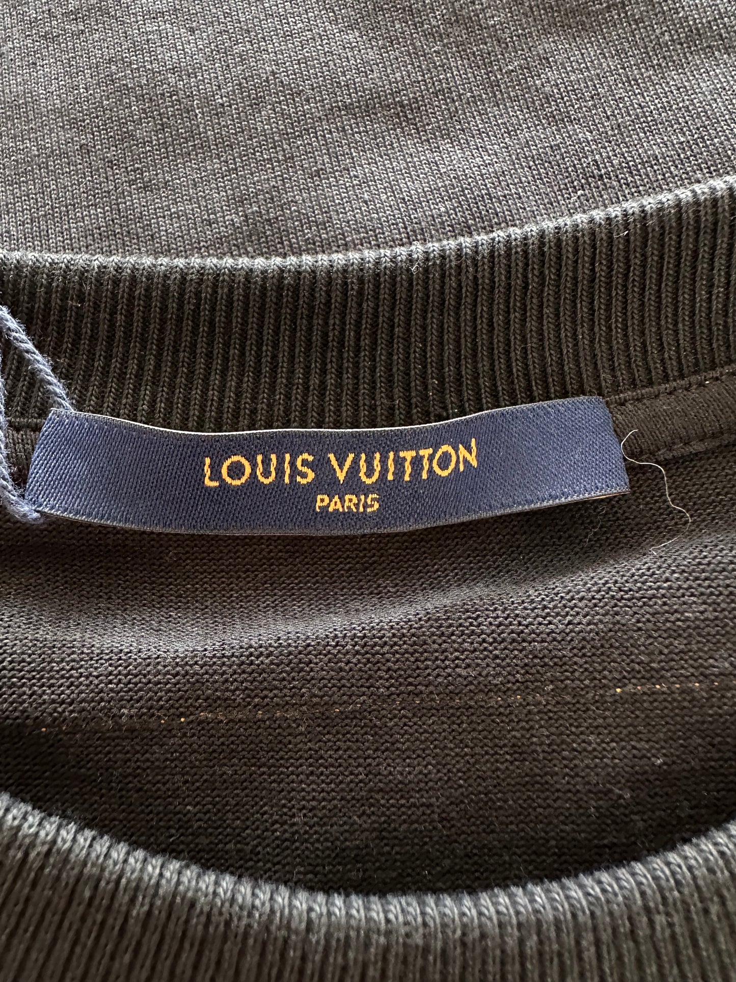 Louis Vuitton Black & White LV Spread T-Shirt