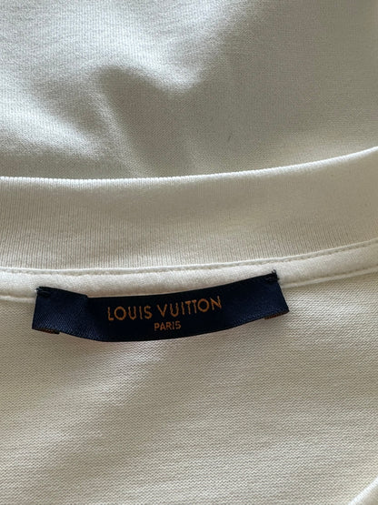 Louis Vuitton NBA White Logo T-Shirt