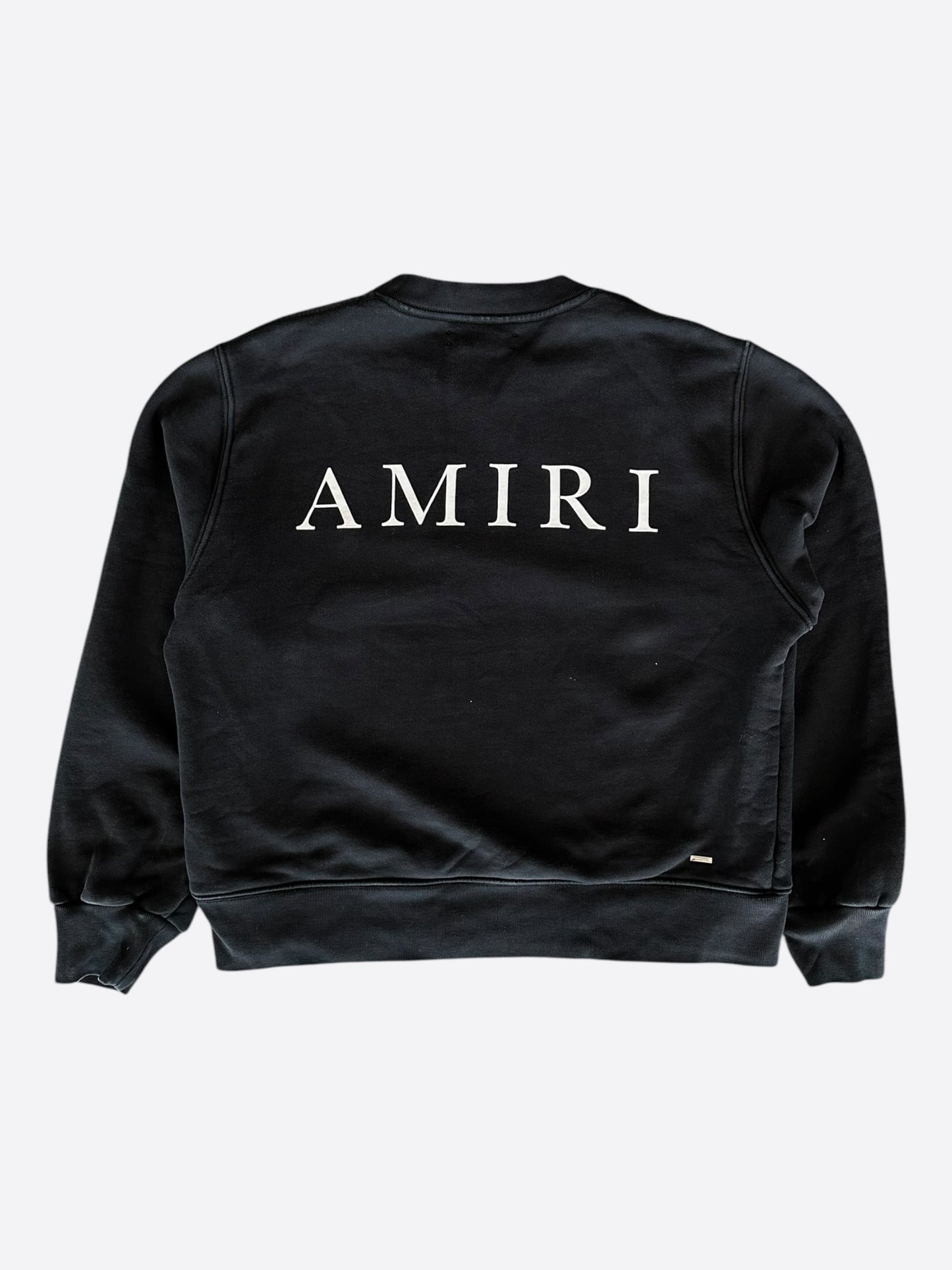 Amiri Black & White Logo Sweater