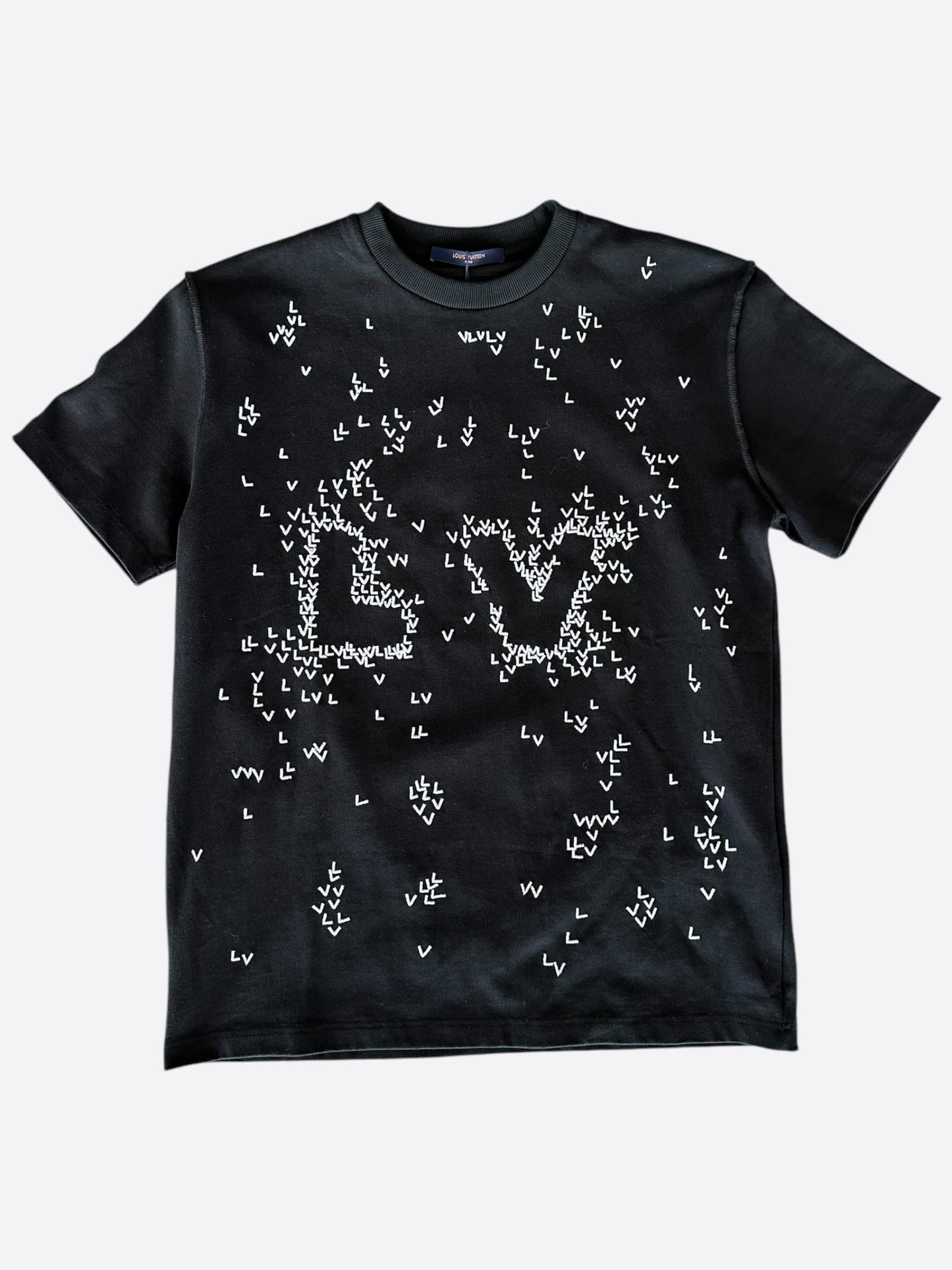 Louis Vuitton Black & White LV Spread T-Shirt