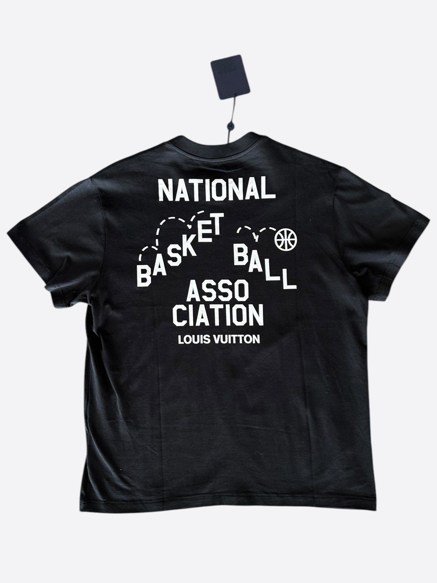 Louis Vuitton NBA Black & White Logo T-Shirt