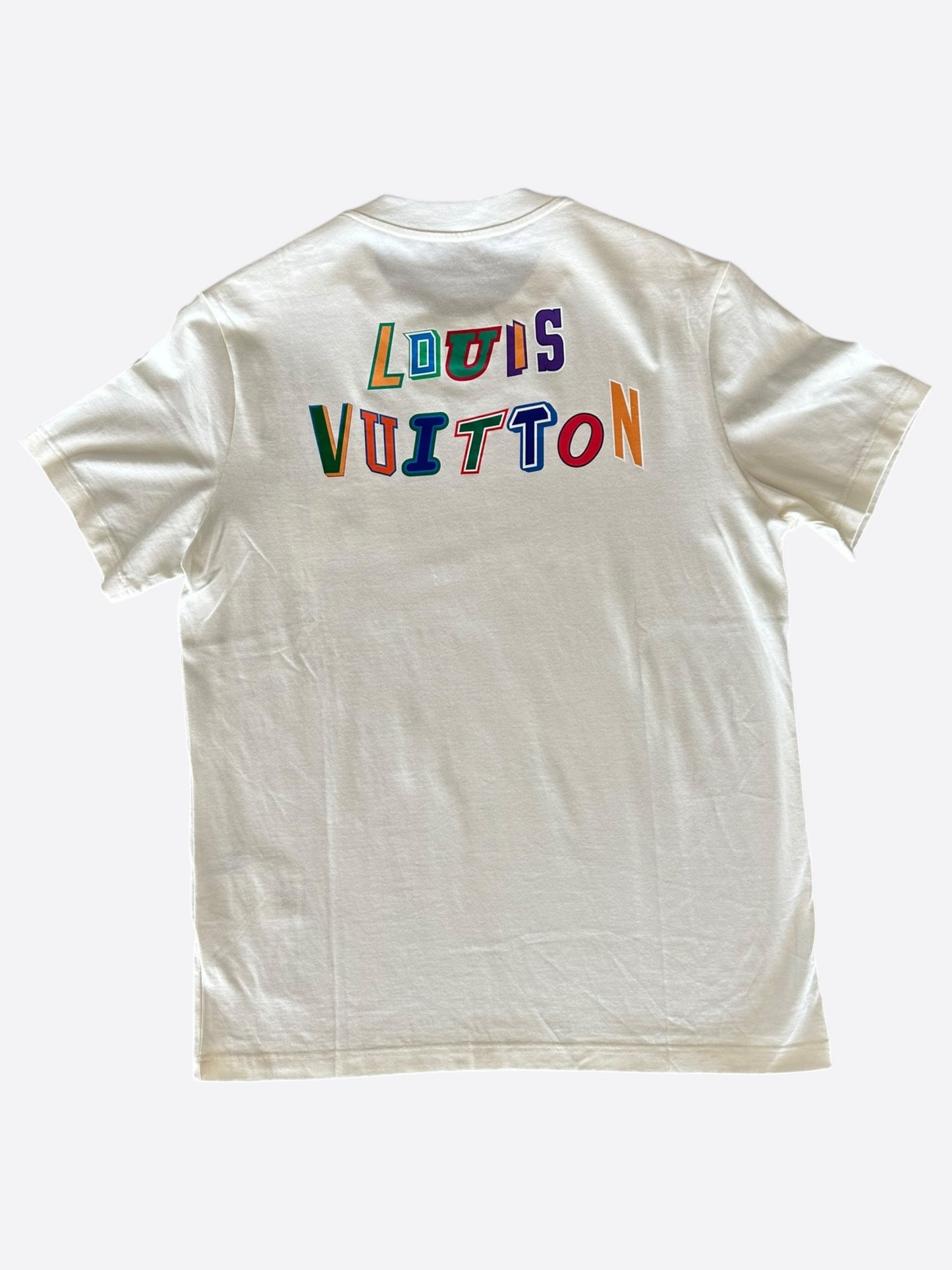 Louis Vuitton NBA White Logo T-Shirt