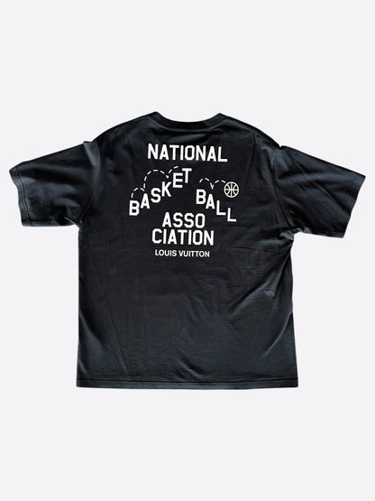 Louis Vuitton NBA Black & White Logo T-Shirt