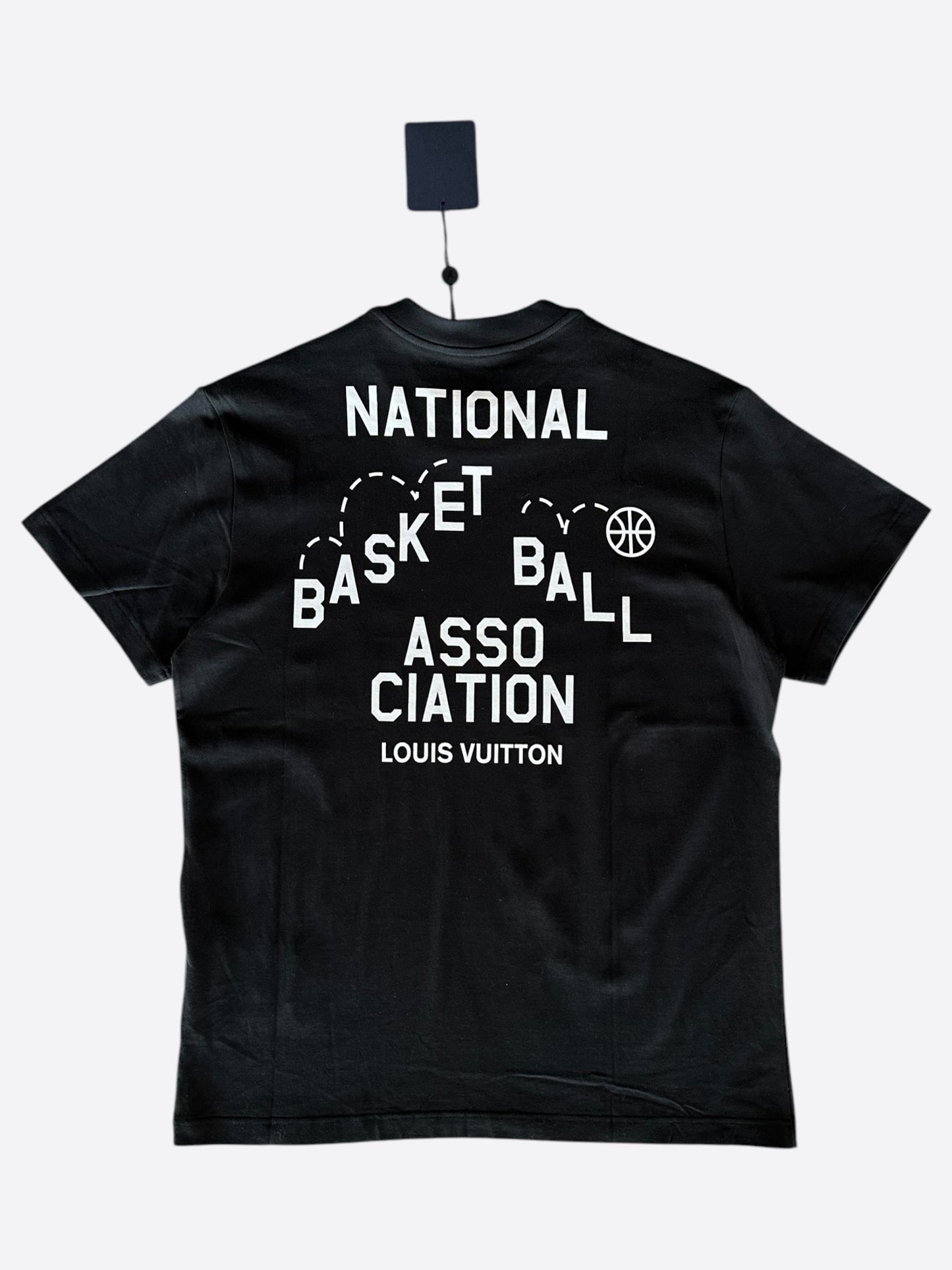 Louis Vuitton NBA Black & White Logo T-Shirt