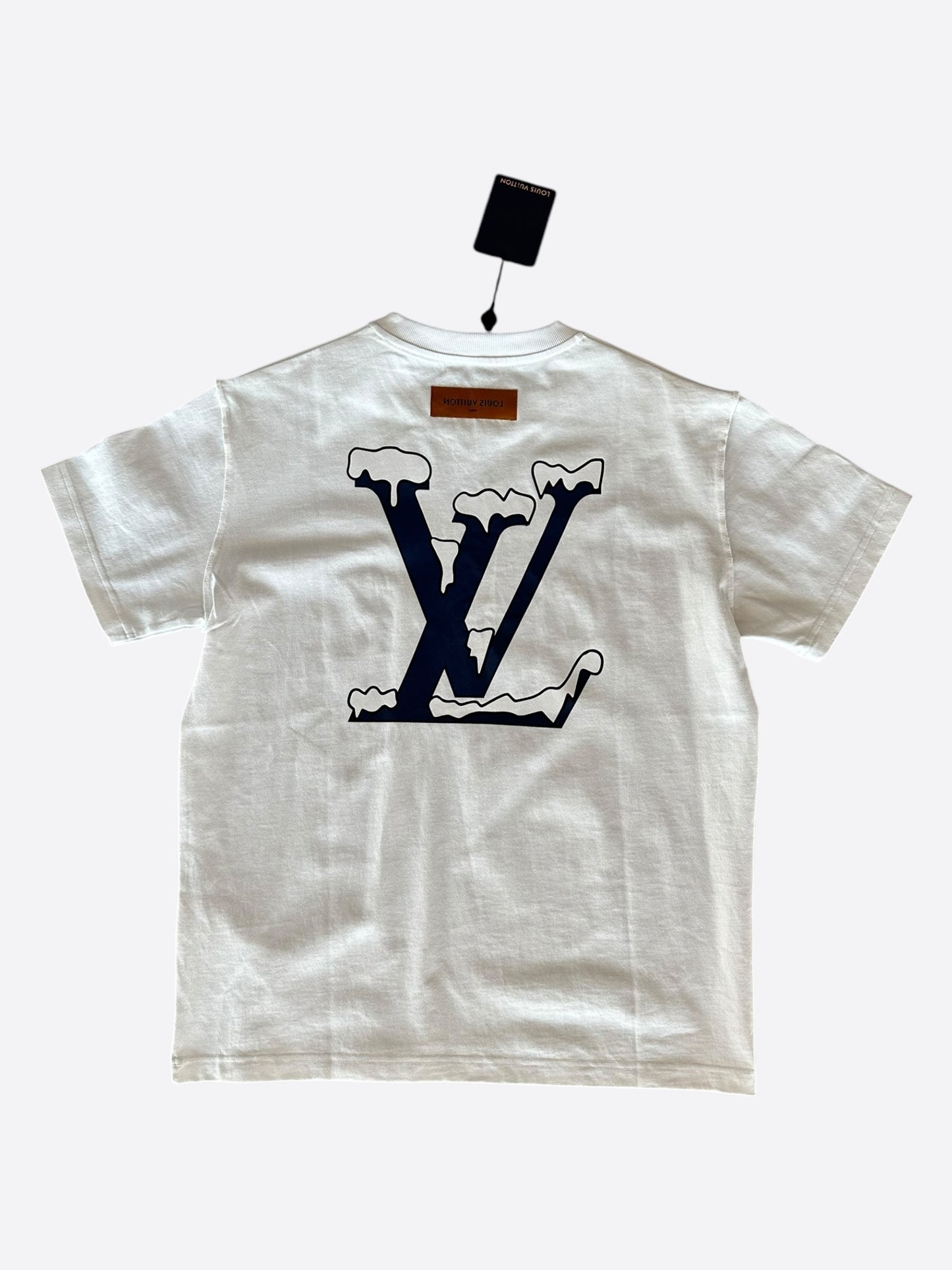 Louis Vuitton White Do A Kickflip T-Shirt