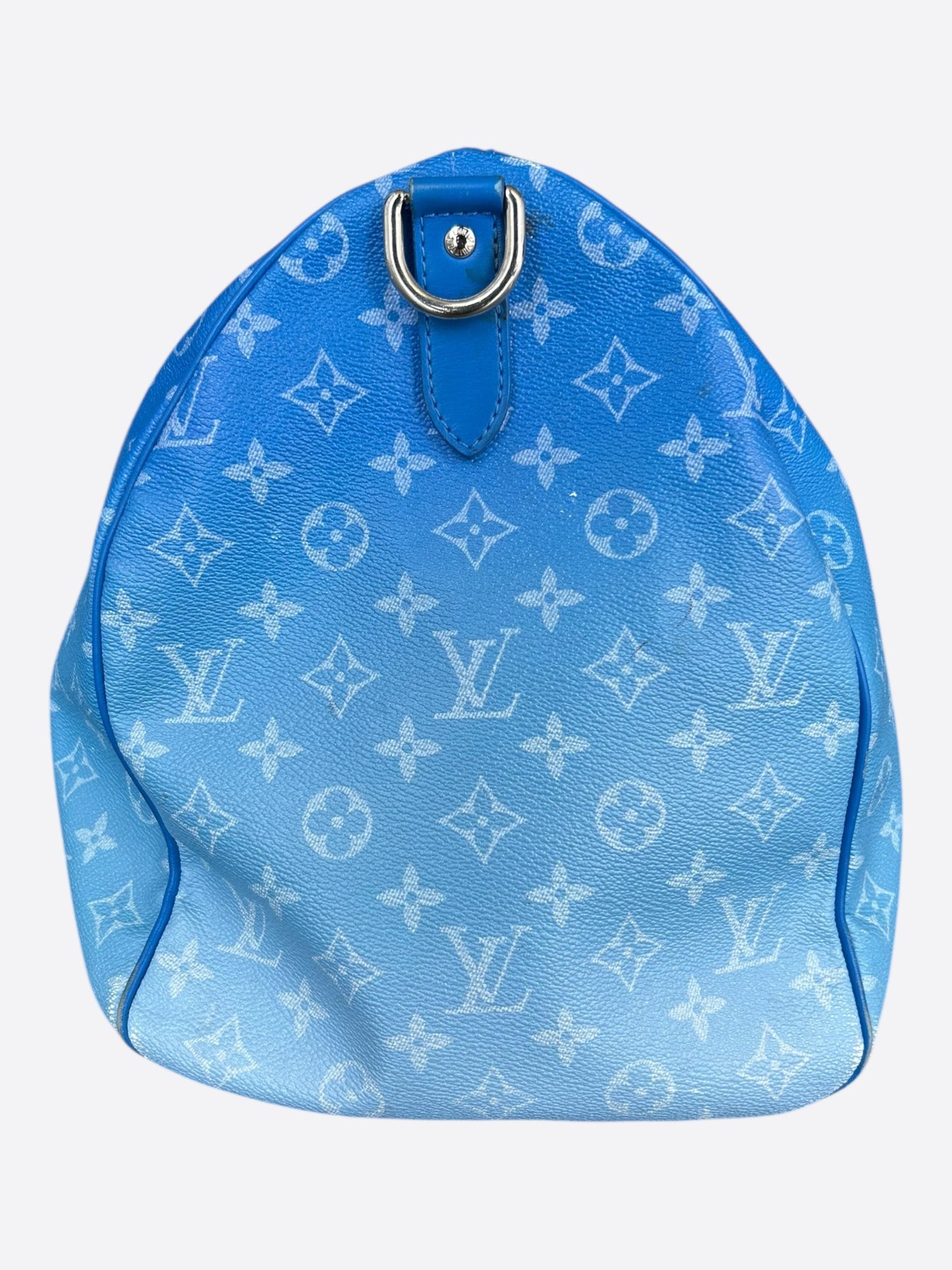 Louis Vuitton Blue Cloud Monogram Keepall 50